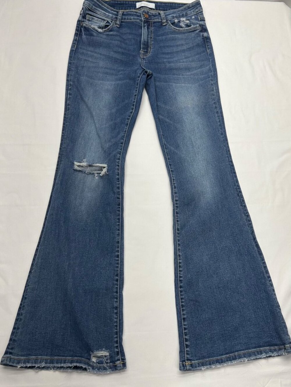 Vervet Women's Jeans 29 Light Distressing Blue